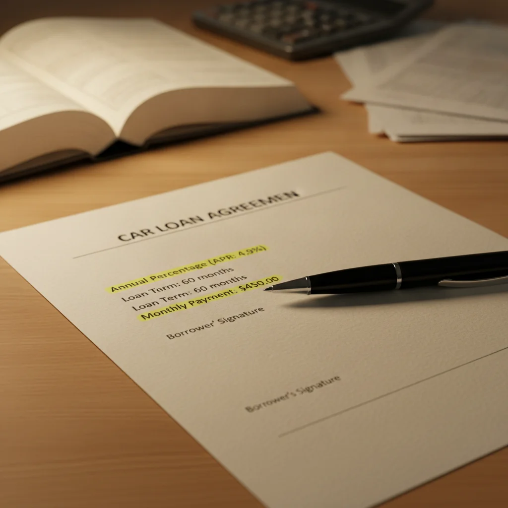 Auto Loan Interest: A Plain-English Glossary of Terms You'll Actually See