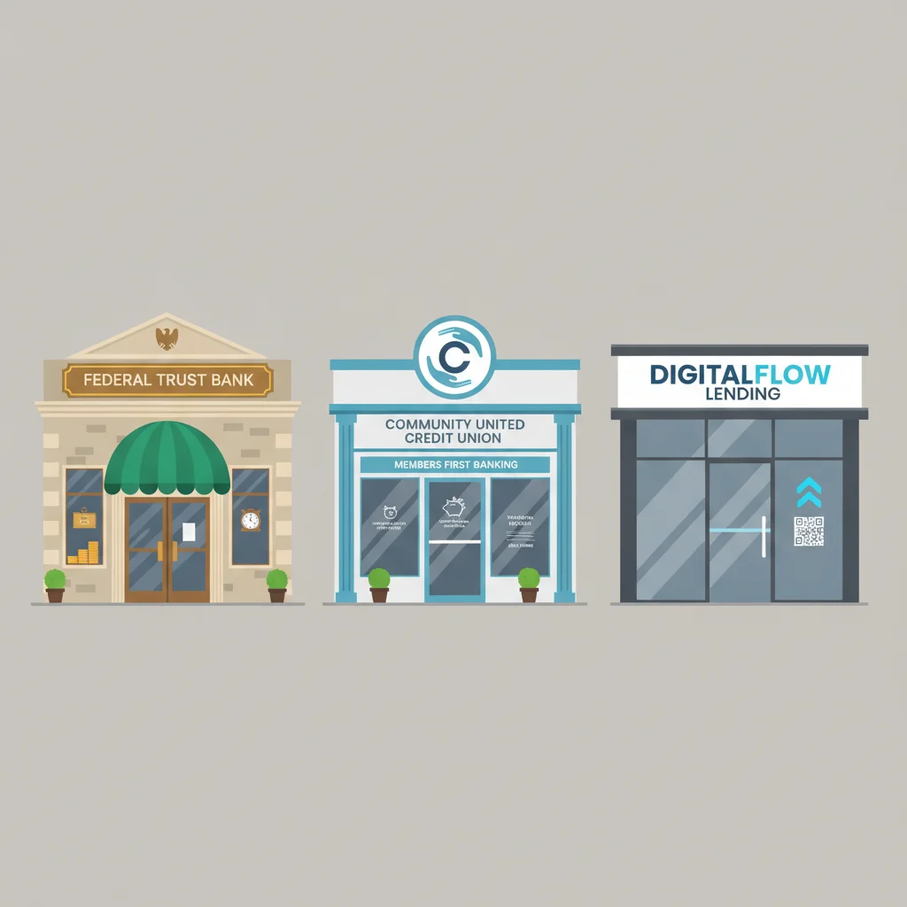Bank, Credit Union, or Online Lender: Where to Seek Preapproval First