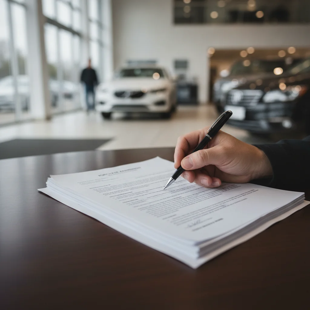 Before You Sign: A Pre-Signing Checklist for Car Purchase Contracts