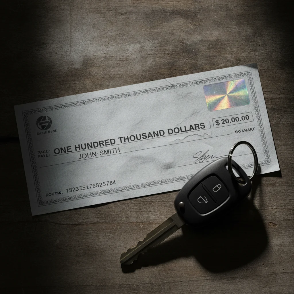 Cashier's Check Scams Targeting Private Car Sellers