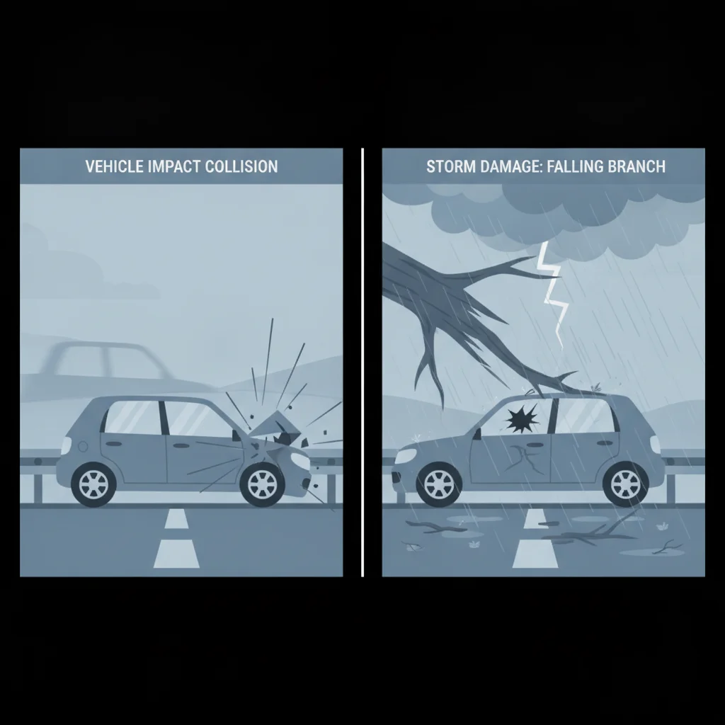 Collision vs. Comprehensive Coverage: What Each One Actually Protects