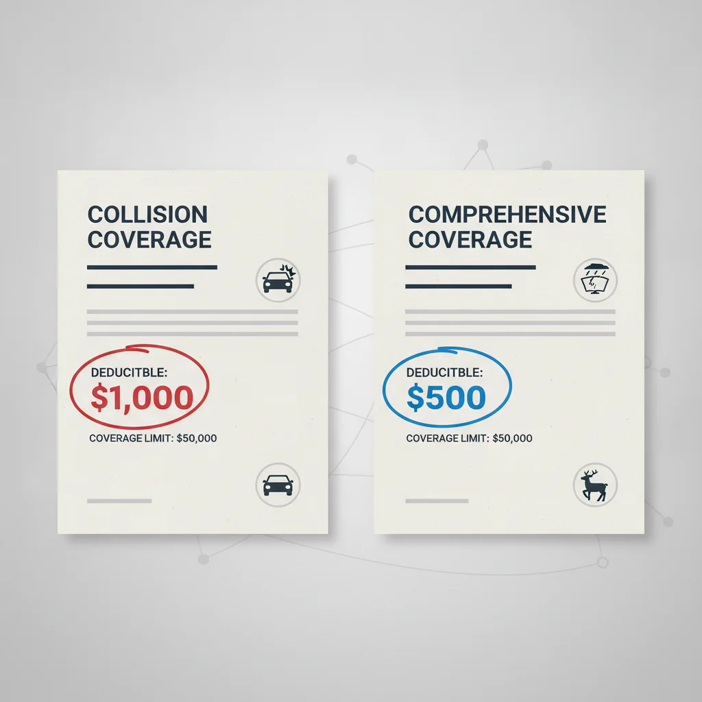 Collision vs. Comprehensive Deductibles: Do They Have to Match?
