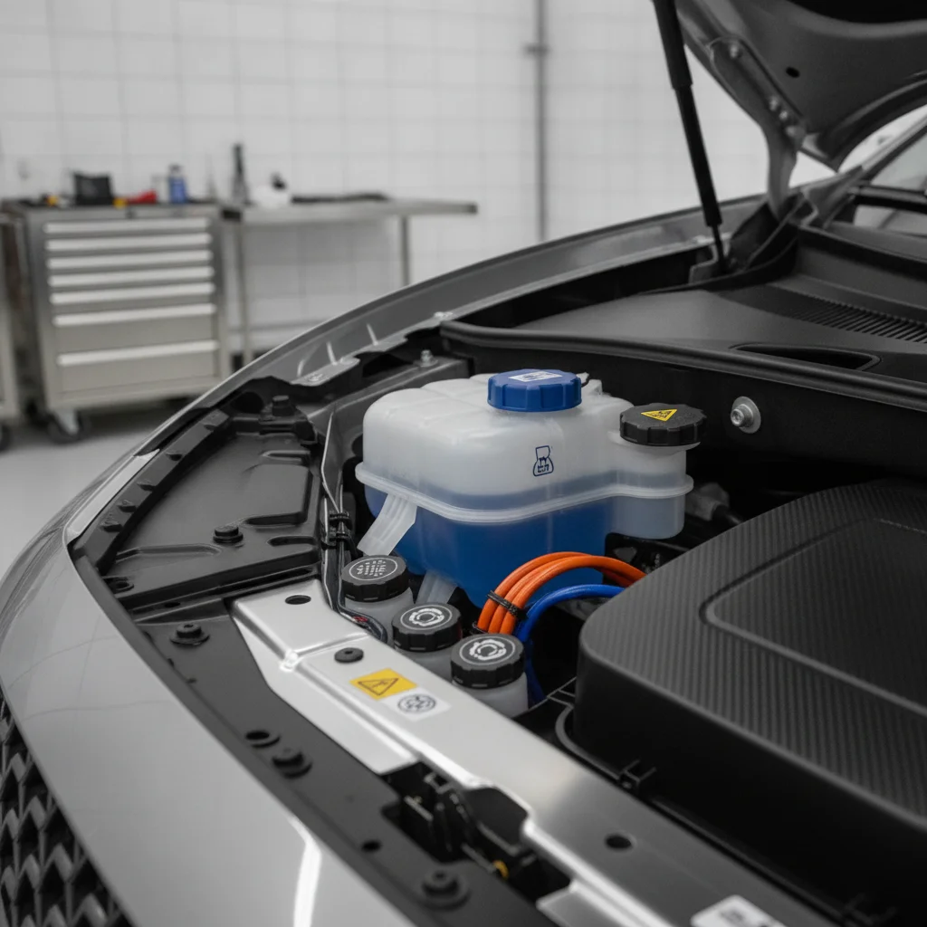 Coolant, Brake Fluid, and Windshield Washer: The Fluids Your EV Still Uses