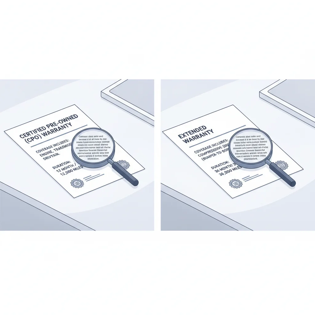 CPO Warranties vs. Extended Warranties: When You Need Both