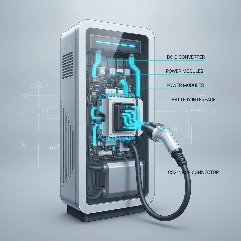 DC Fast Charging Explained: What Happens Inside the Charger