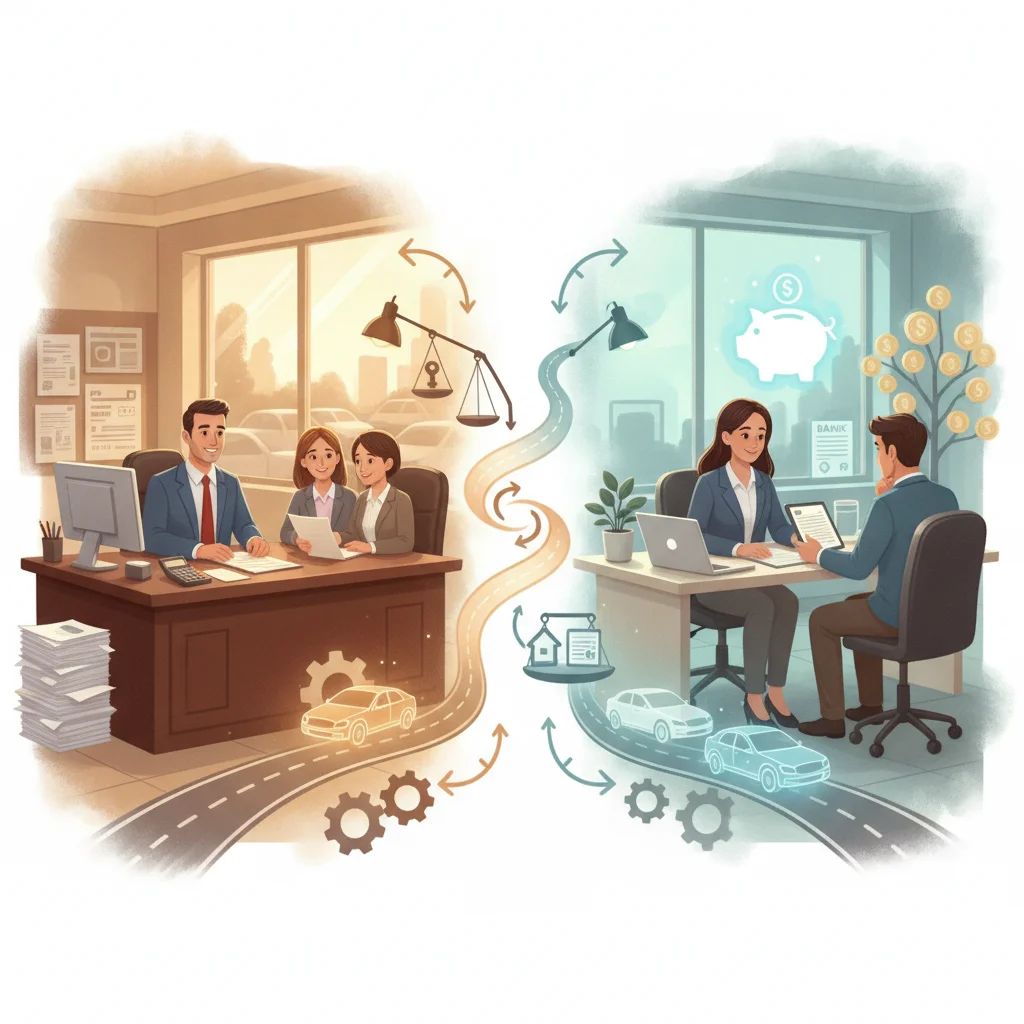 Dealer Financing vs. Direct Lending When Your Credit Is Poor