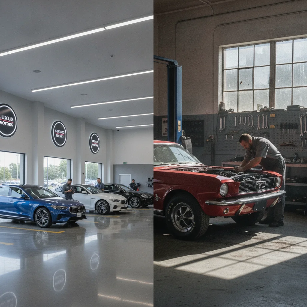 Dealer Service vs. Independent Shop: Making Sense of the Trade-Offs