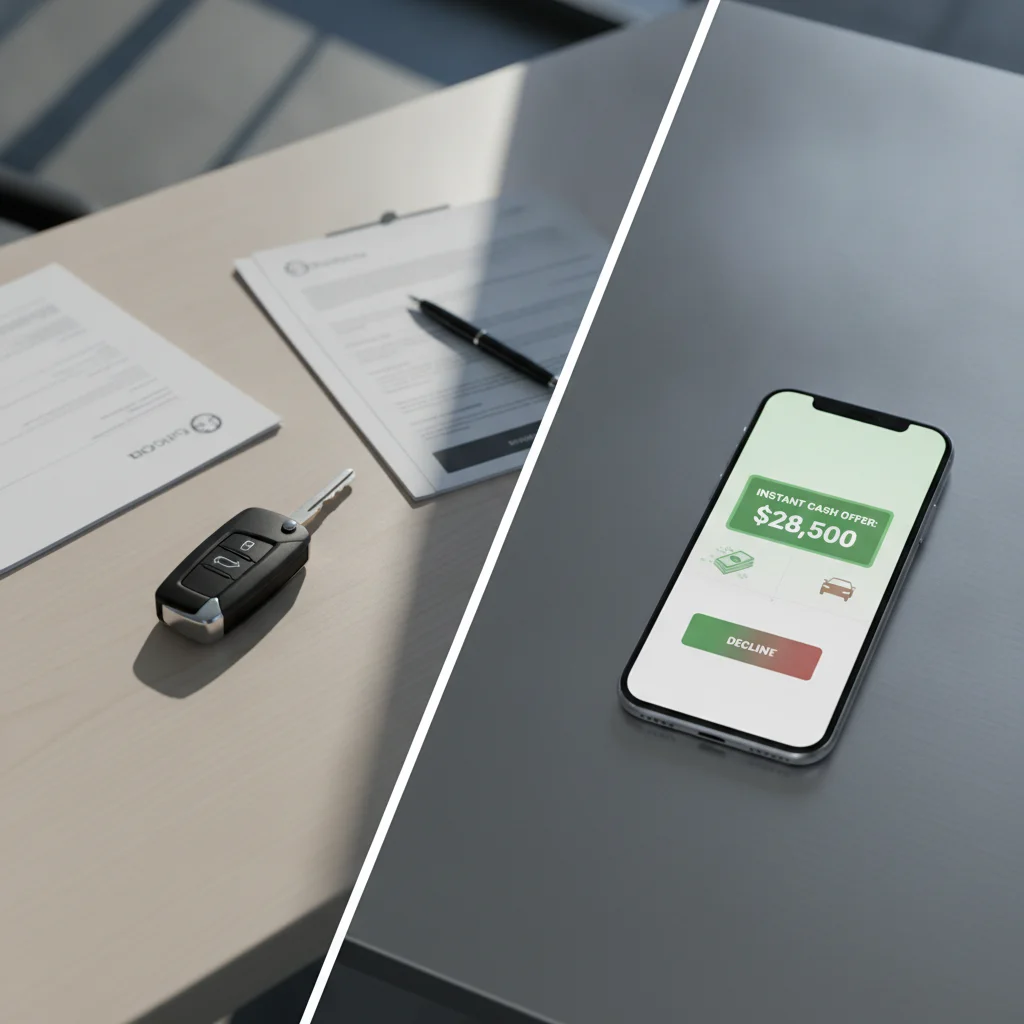 Dealership Trade-In vs. Instant Offer Platform: The Numbers Behind Each