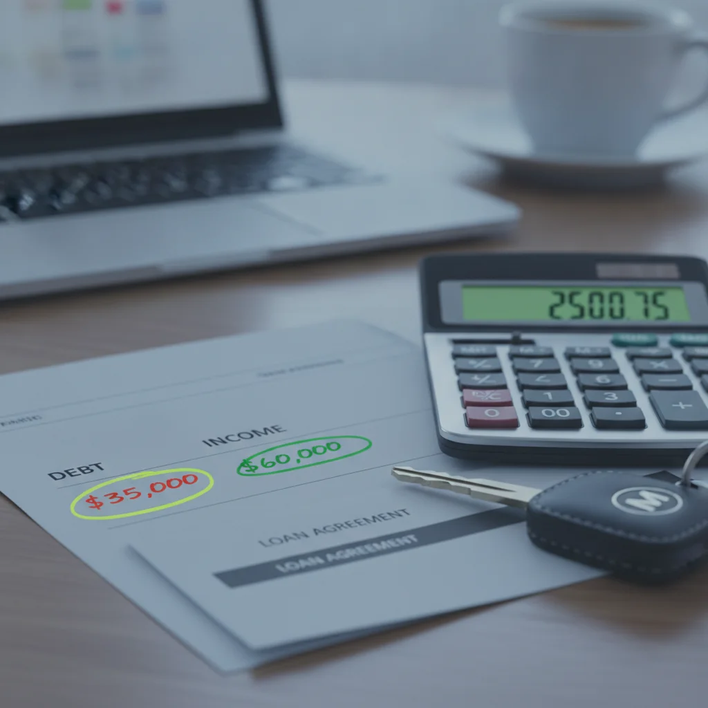 Debt-to-Income Ratio and Auto Loan Preapproval: The Number Lenders Focus On