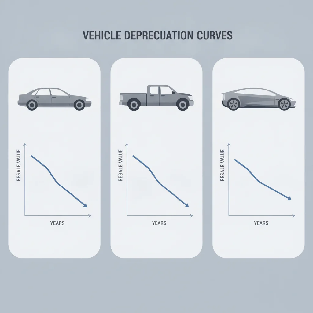 Depreciation Curves by Vehicle Type and What They Mean for Timing Your Sale