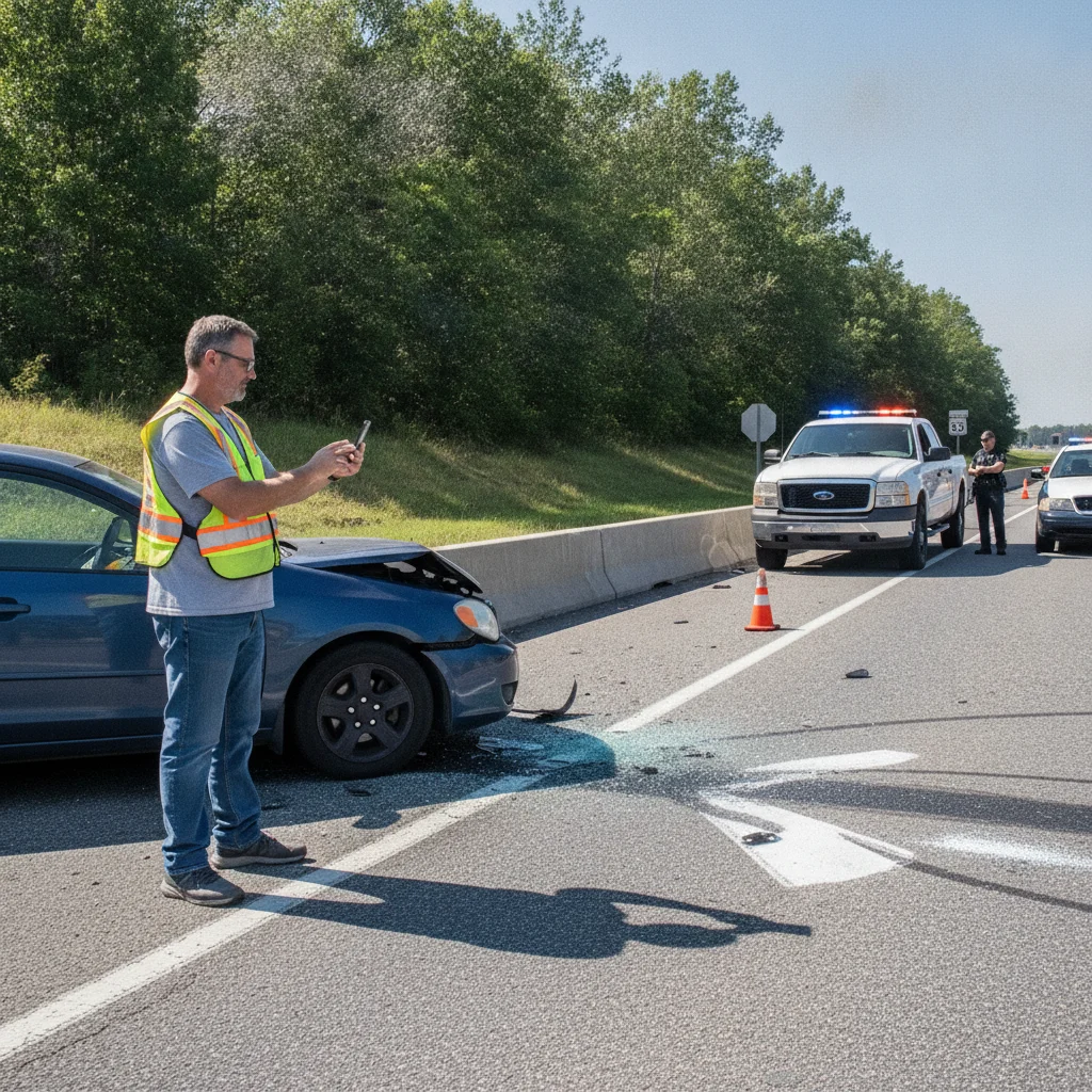 Documenting an Accident Scene: Photos, Notes, and What Courts Actually Care About