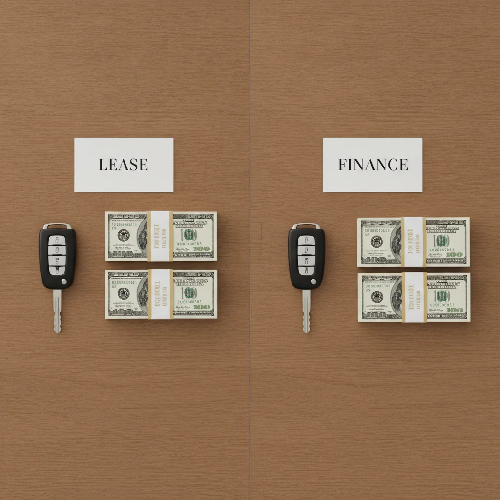Down Payment Strategy for Leased vs. Financed Vehicles