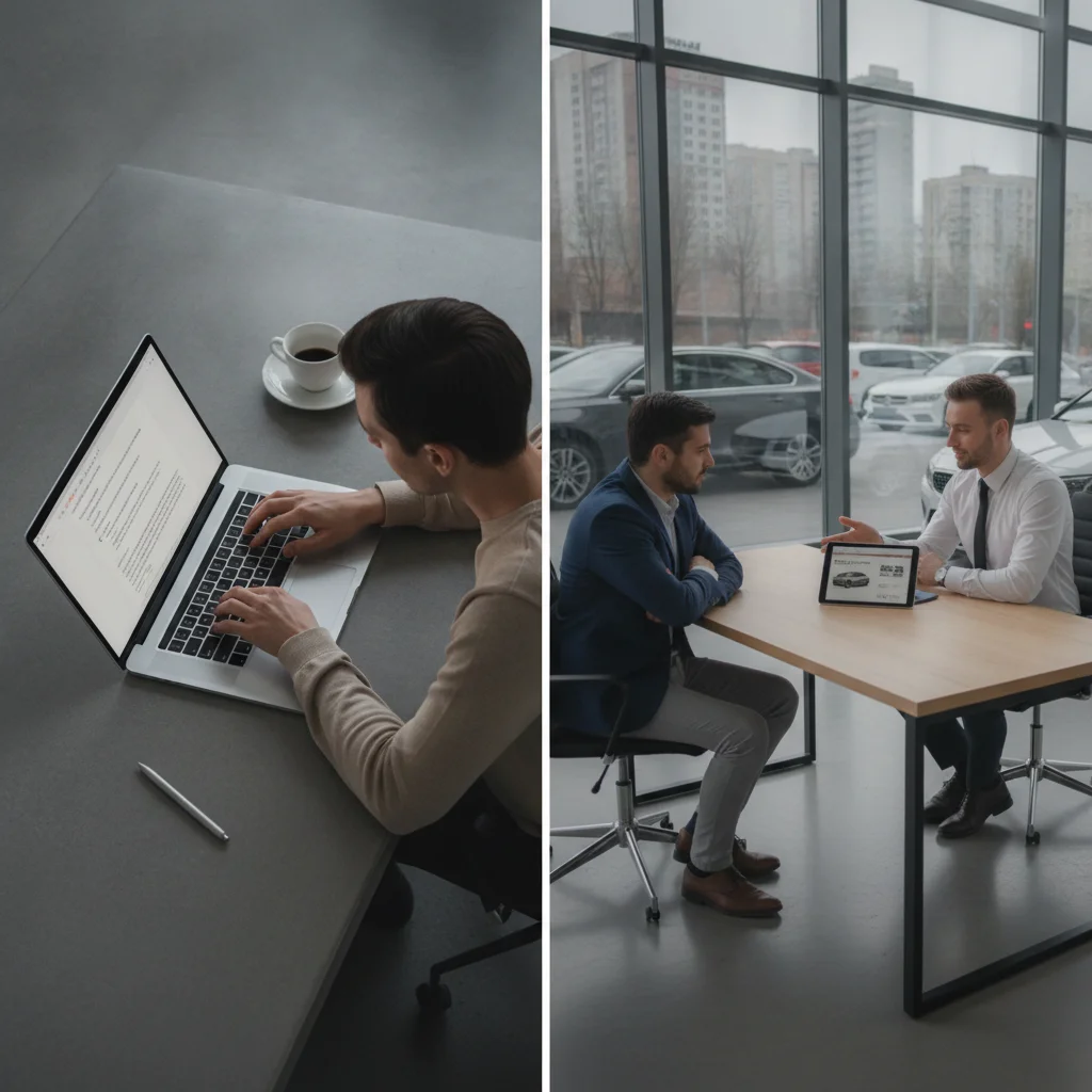 Email Negotiation vs. In-Person Negotiation at a Dealership