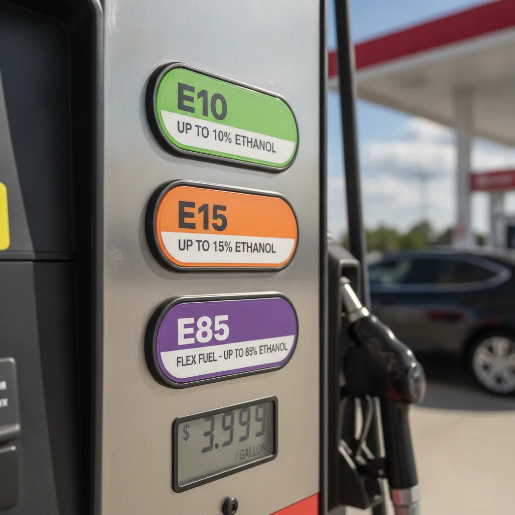 Ethanol Blends and Your Fuel Economy: E10, E15, and E85 Compared