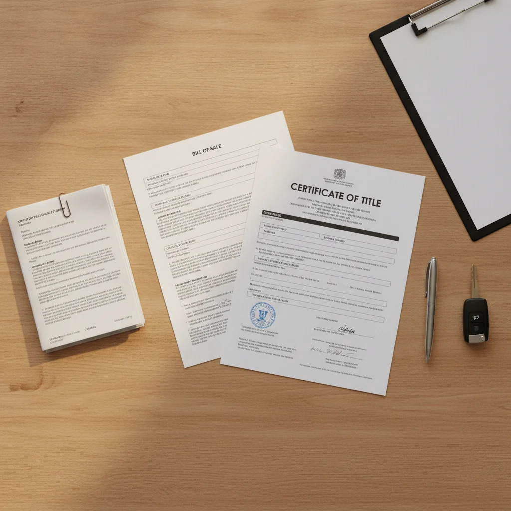 Every Document You Need Before Listing Your Car for Sale