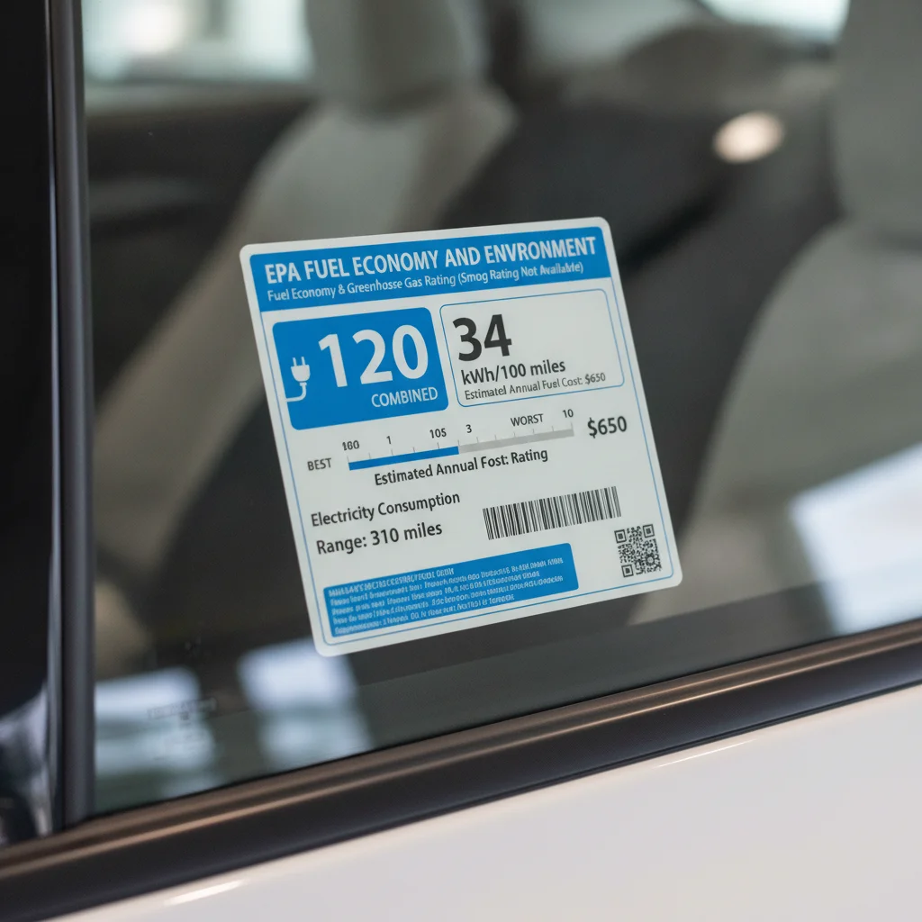 Fuel Economy Labels for Electrified Cars: MPG, MPGe, and kWh per 100 Miles