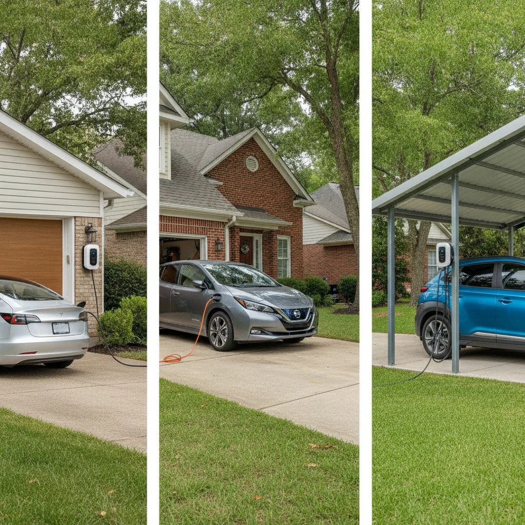 Garage, Driveway, or Carport: How Your Parking Situation Shapes Your Charging Setup