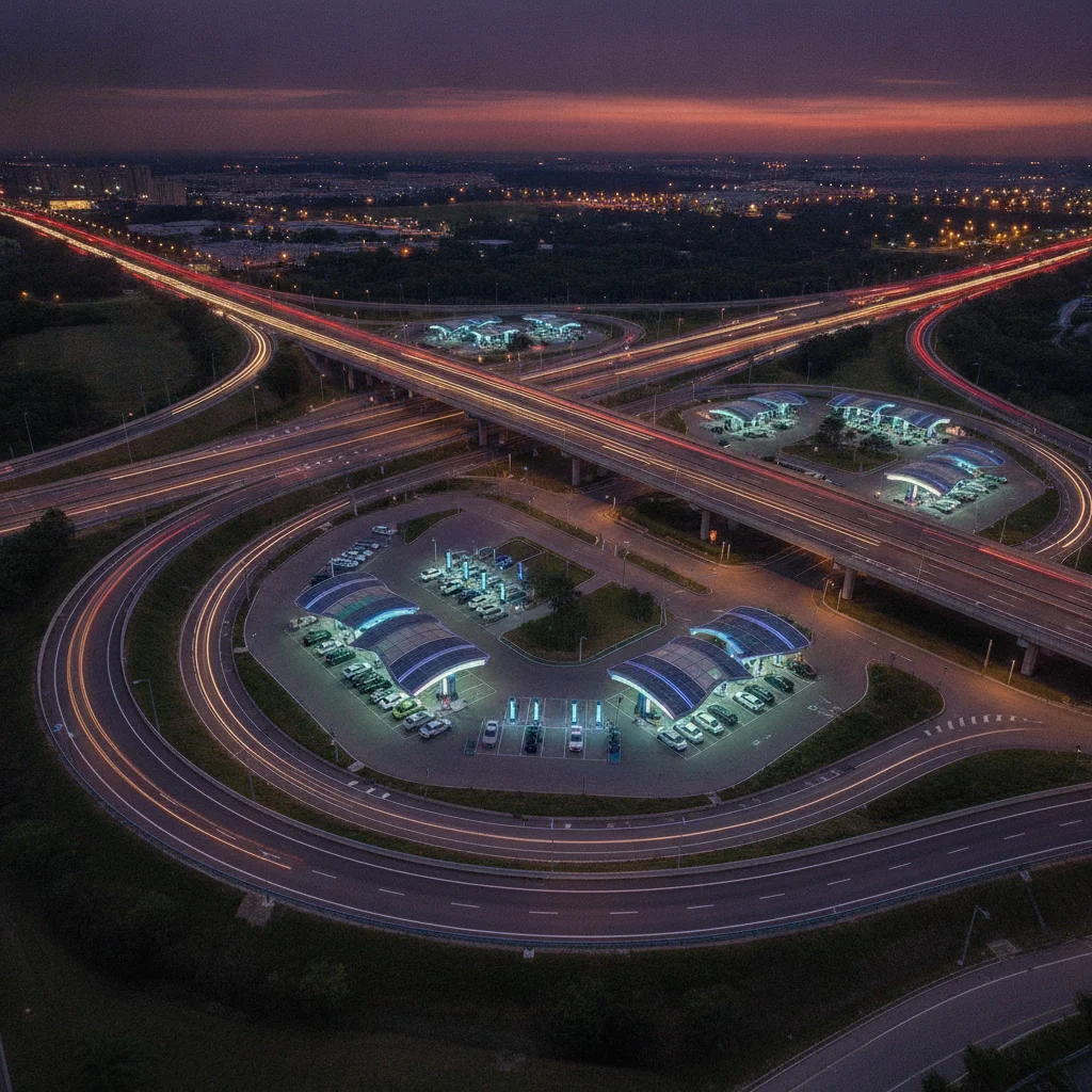 Highway Charging Corridors: How the US Is Building an EV Backbone