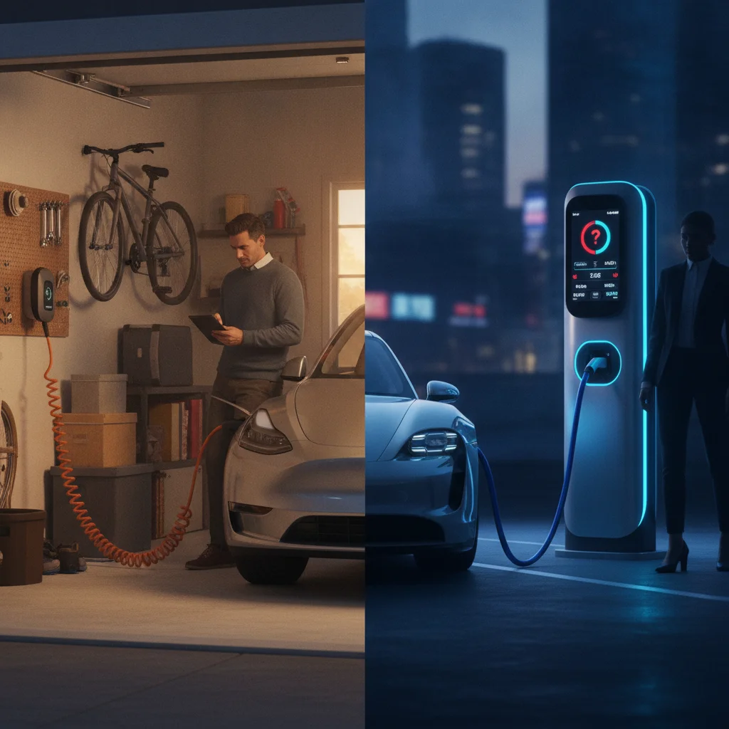 Home Charging vs. Public Charging: Where Your Money Goes