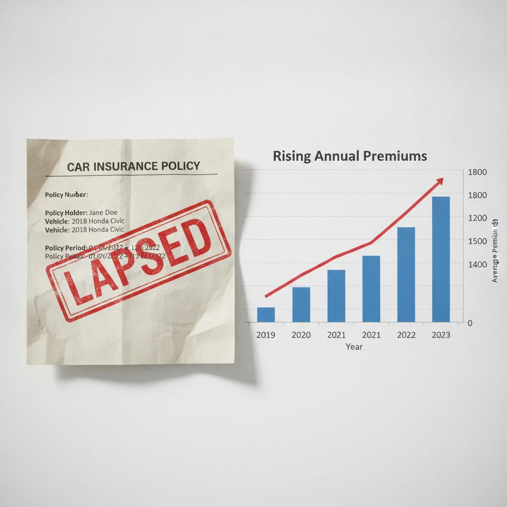 How a Lapse in Coverage Signals Risk to Your Next Insurer