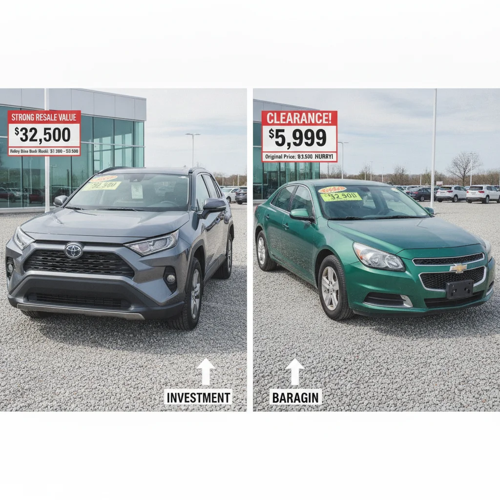 How a Vehicle's Reliability Reputation Shapes Its Long-Term Depreciation Rate