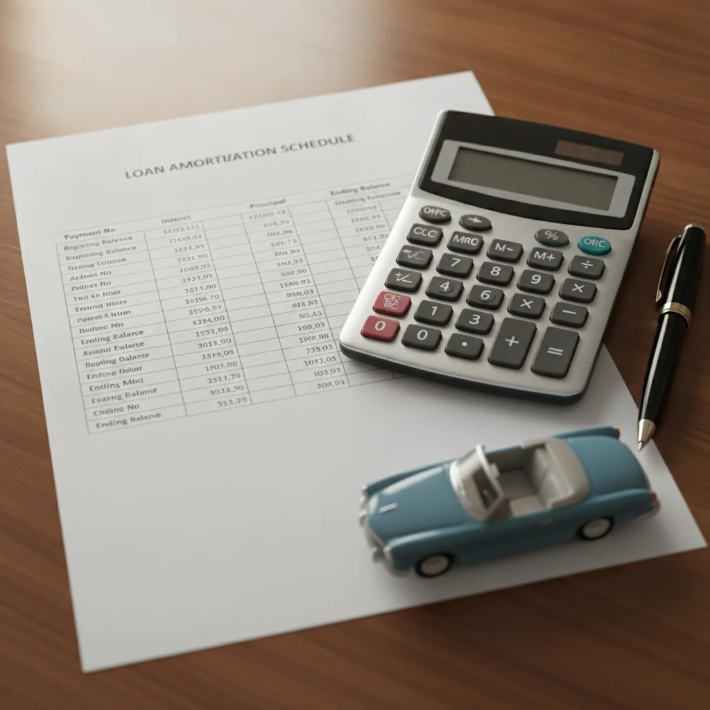 How Amortization Works on an Auto Loan