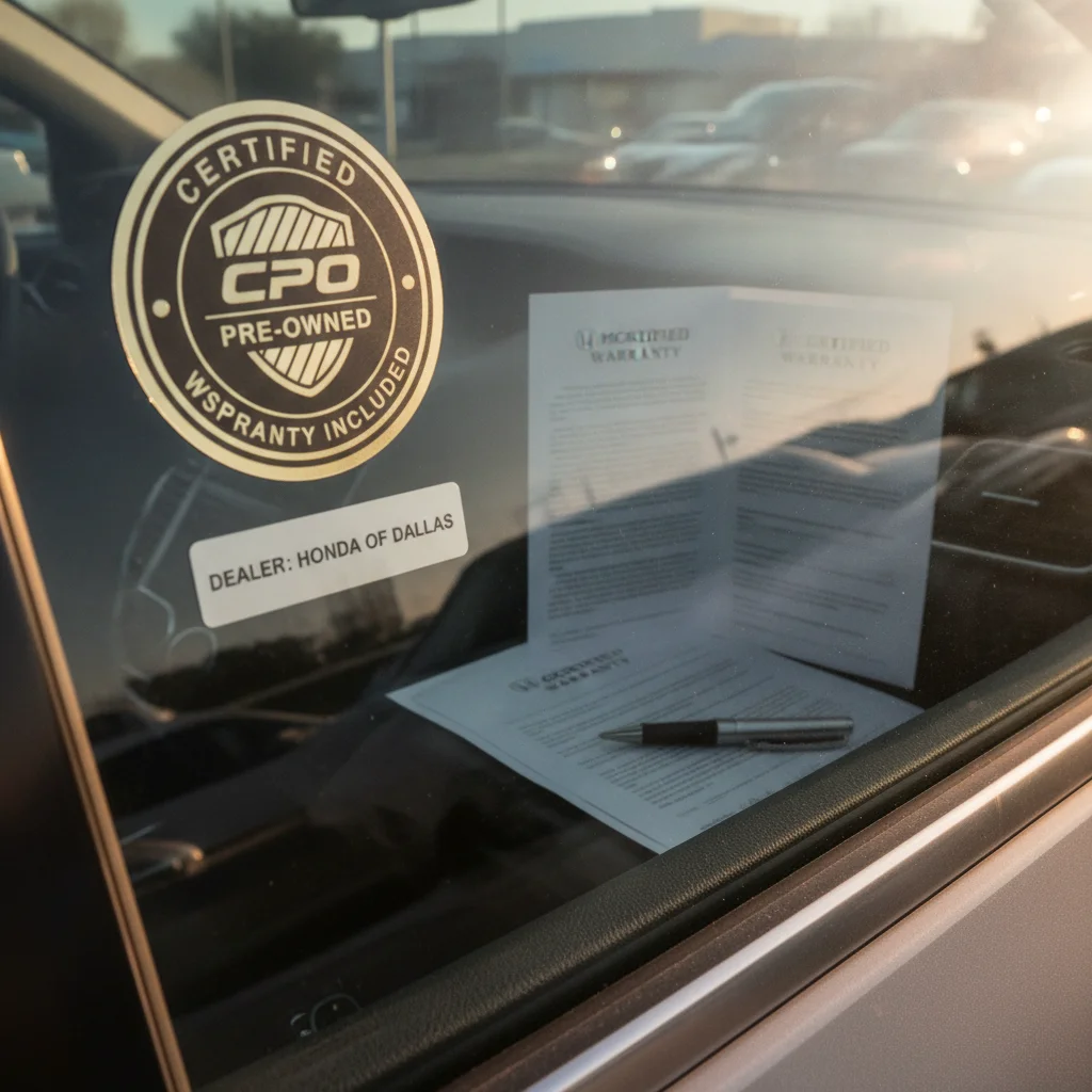 How CPO Warranty Coverage Actually Works