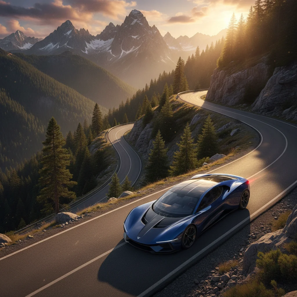 How Elevation Change Affects EV Range on Hilly and Mountain Routes
