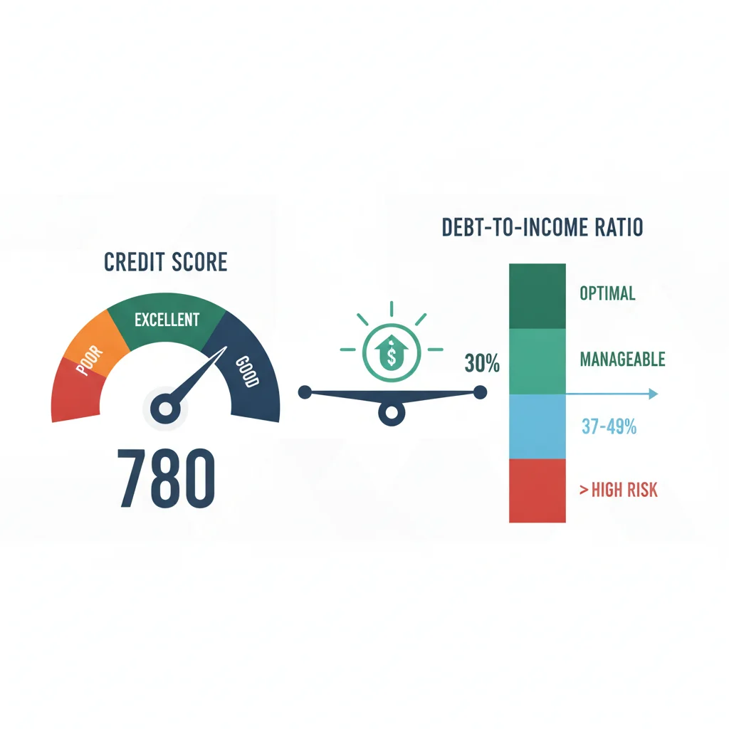 How Lenders Use Your Debt-to-Income Ratio Alongside Your Credit Score