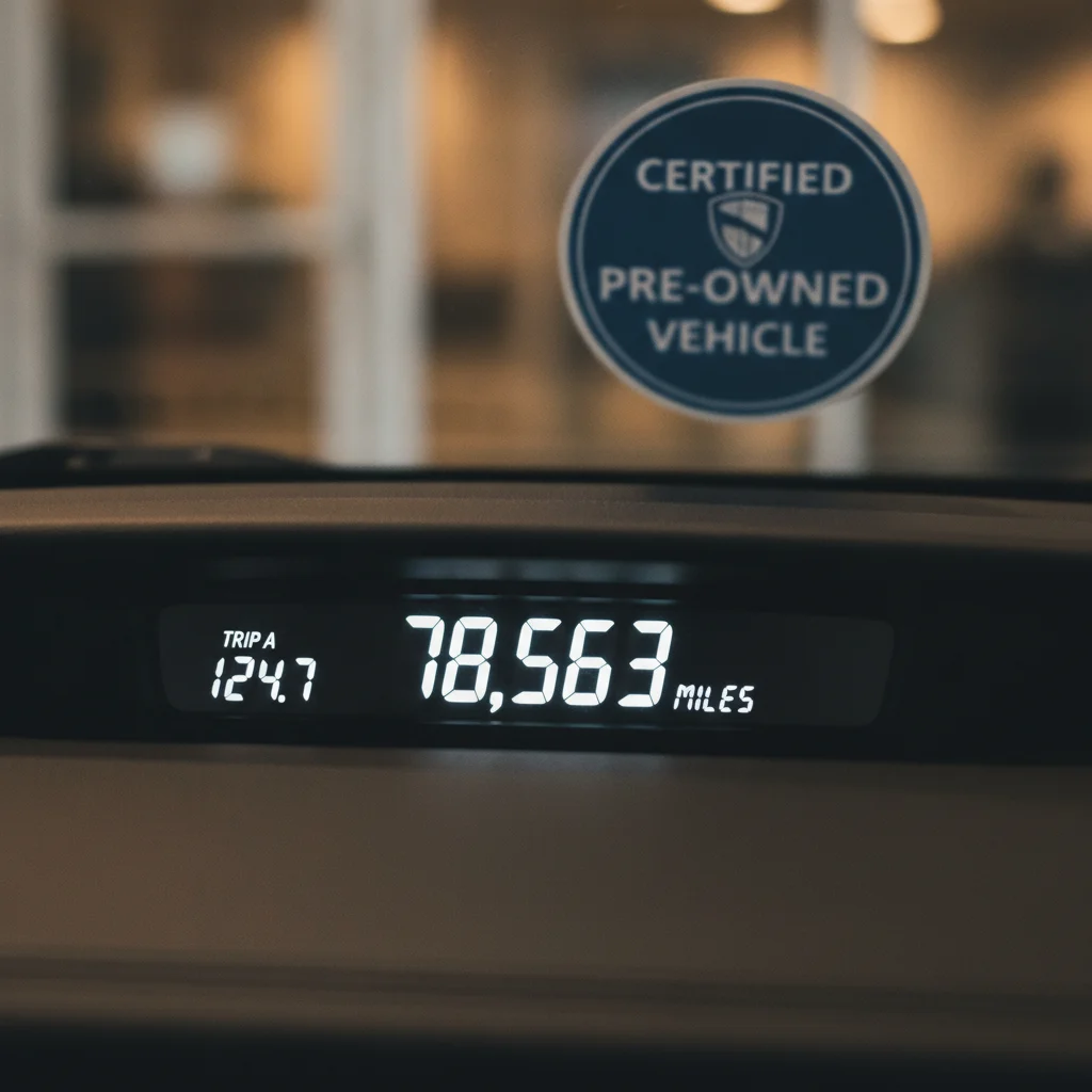How Mileage Limits Shape a CPO Car's Real Value