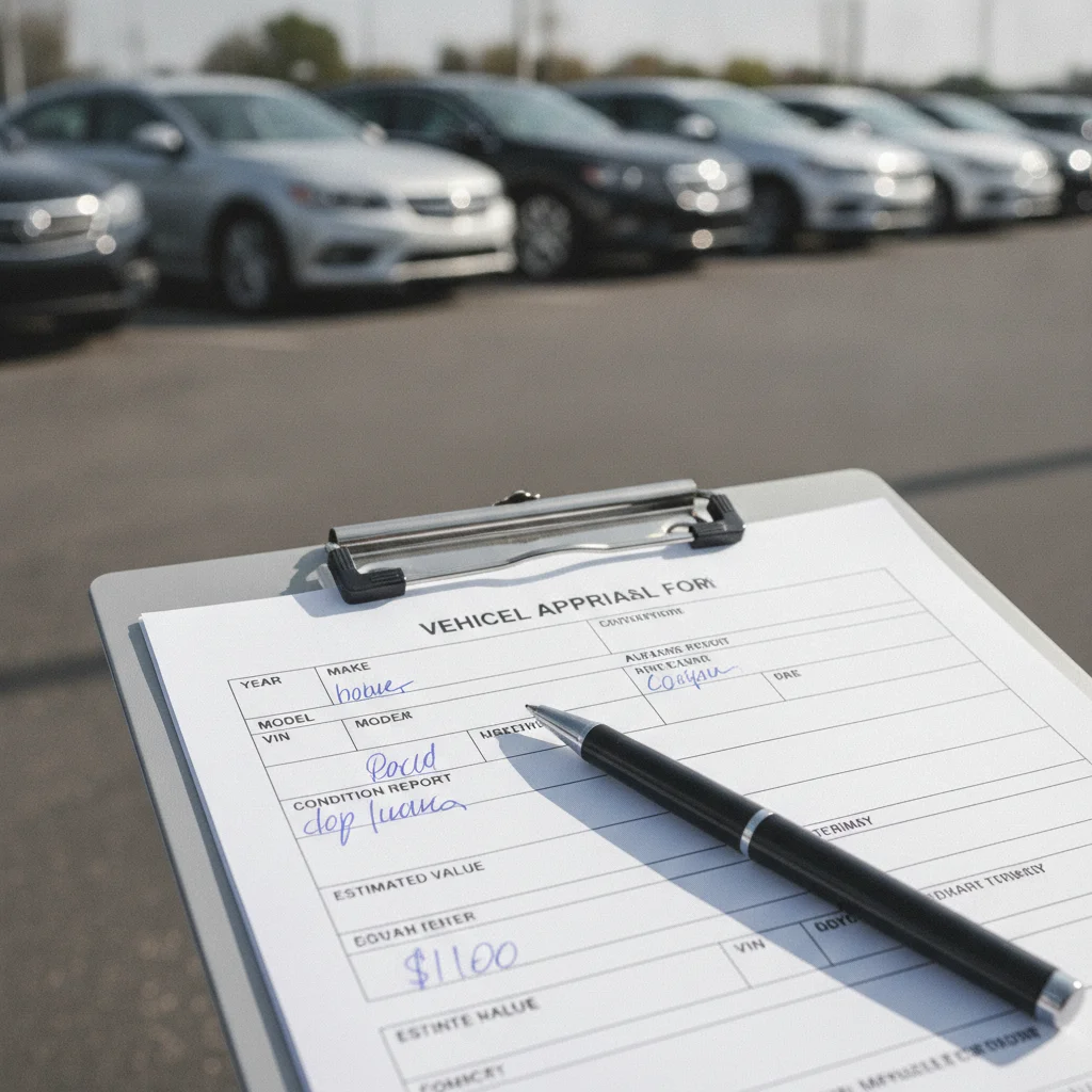 How to Read a Trade-In Appraisal Sheet