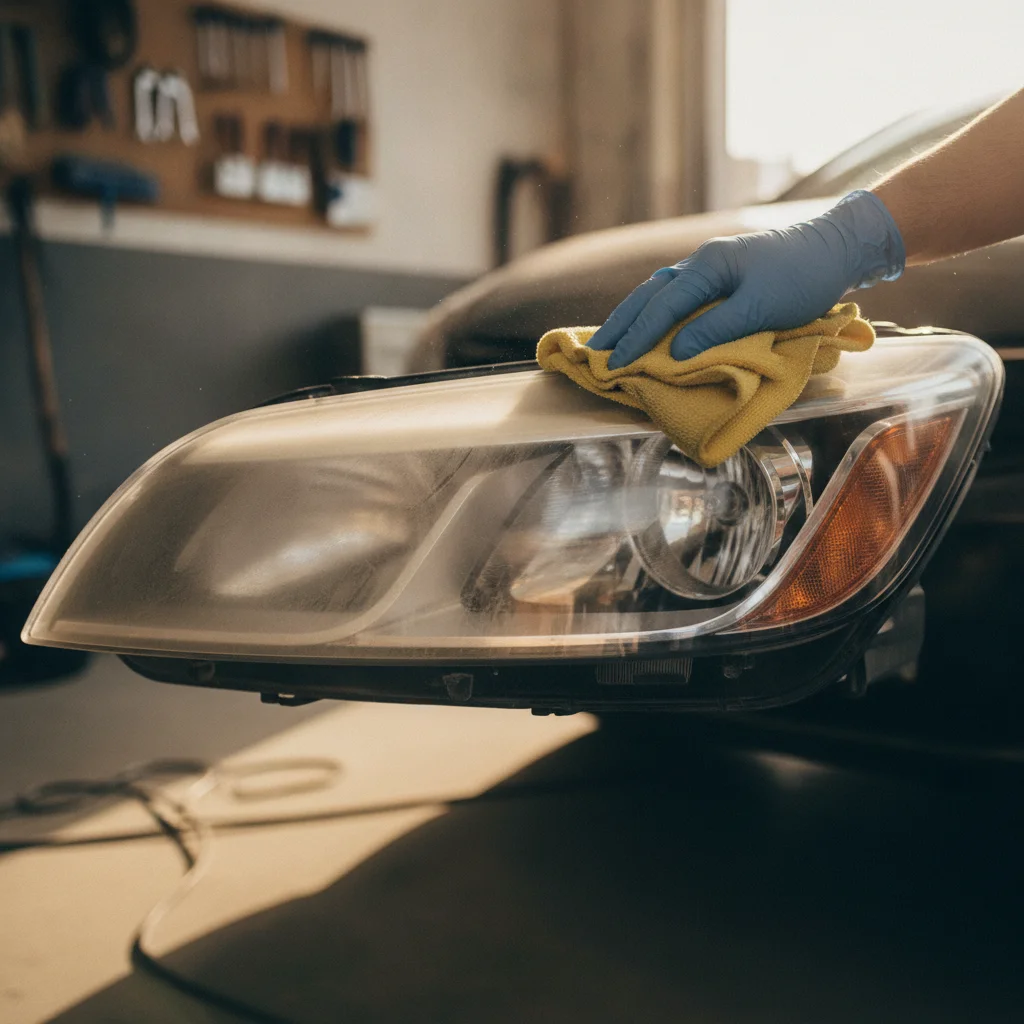 How to Restore Foggy Headlights Before Your Listing Goes Live