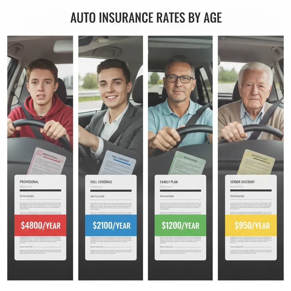 How Your Age Bracket Changes What You Pay for Car Insurance