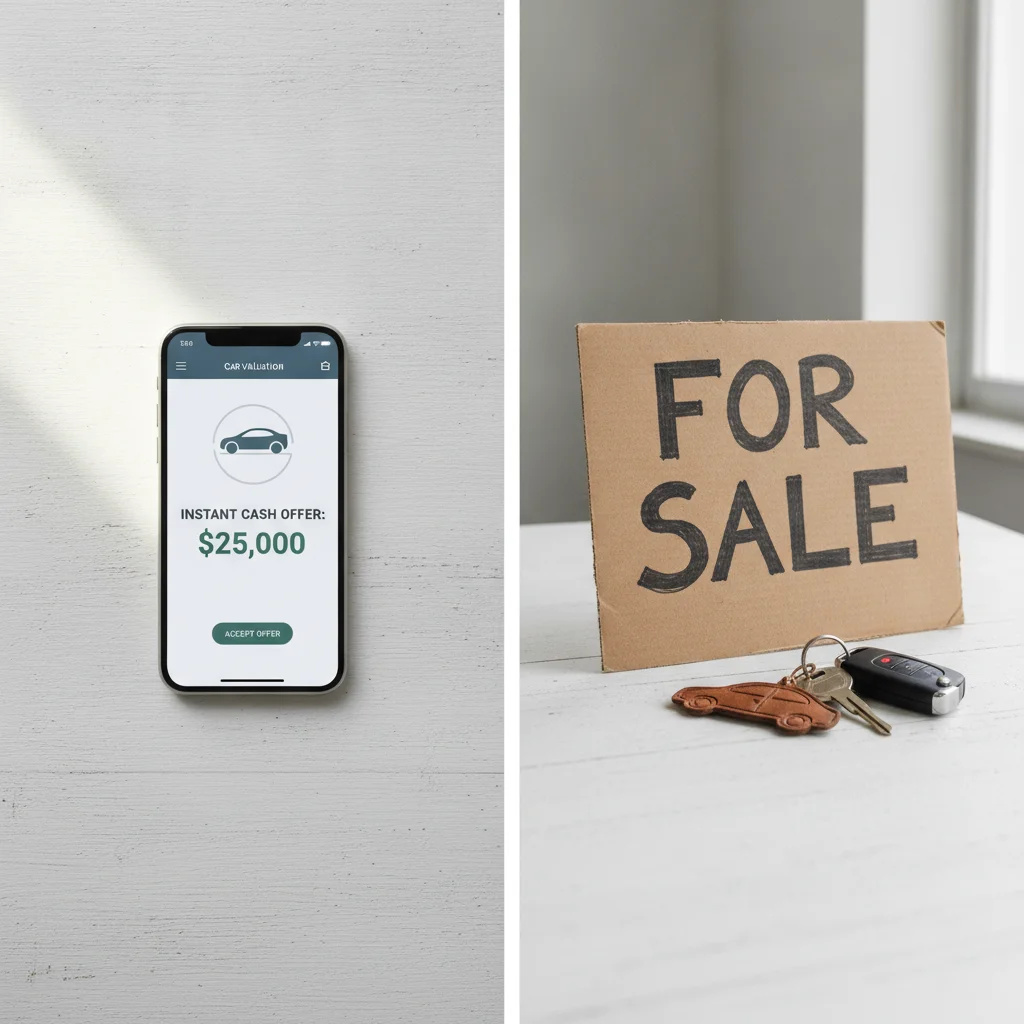 Instant Offer vs. Private Sale: When Each Makes Financial Sense