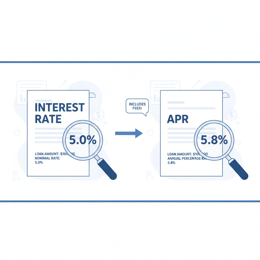 Interest Rate vs. APR on a Car Loan: Why the Gap Between Them Matters