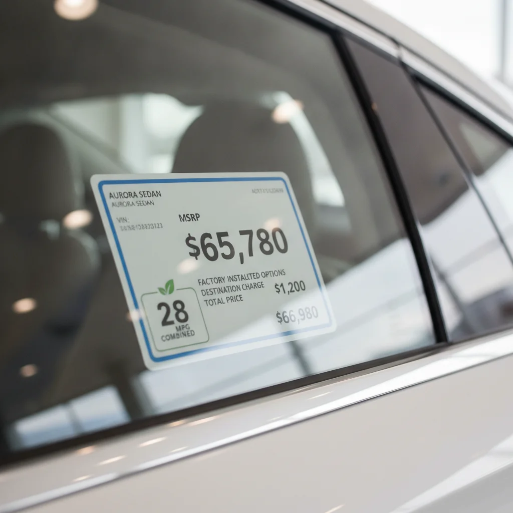 Invoice Price, MSRP, and Dealer Cost: The Numbers Behind a New Car's Price Tag