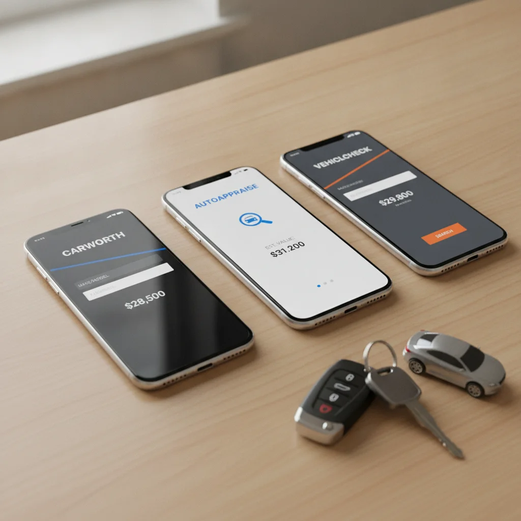 KBB, Edmunds, and NADA: What Each Valuation Tool Is Actually Measuring