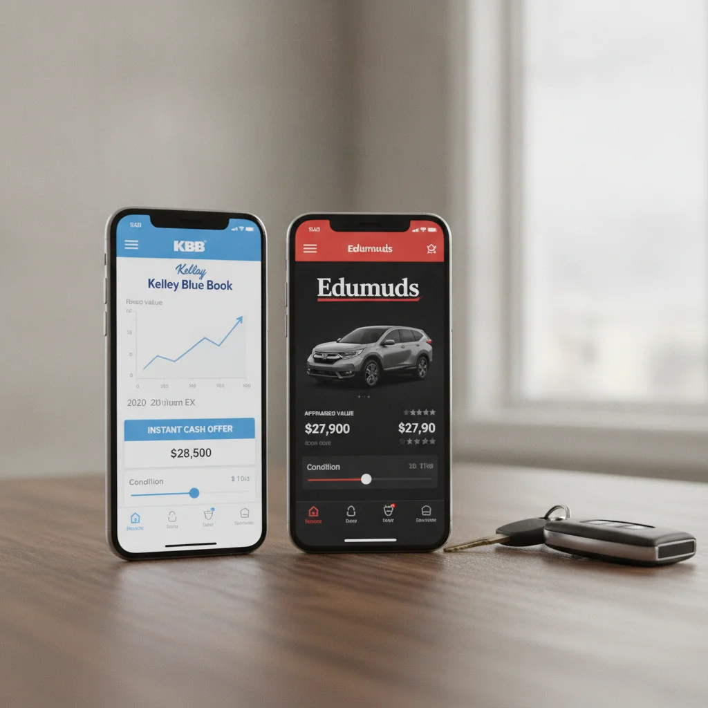 Kelley Blue Book vs. Edmunds: Which Number Should Sellers Trust?