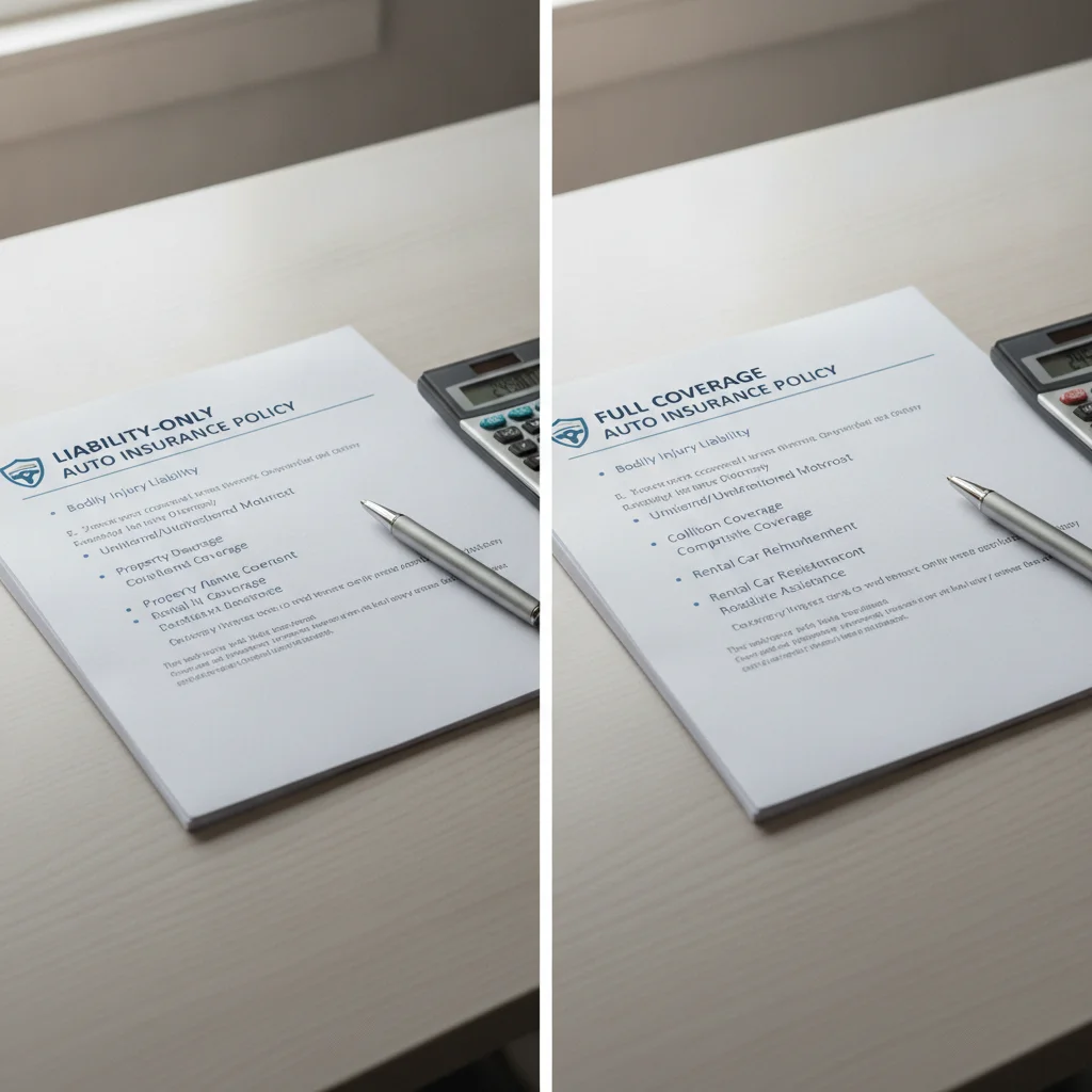 Liability Limits vs. Full Coverage: Choosing the Right Protection Level