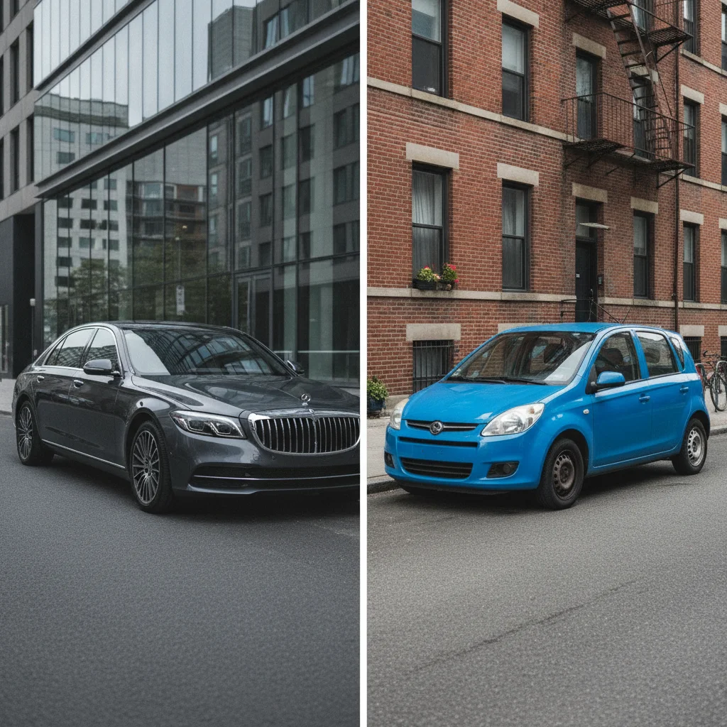 Luxury Car Depreciation vs. Economy Car Depreciation
