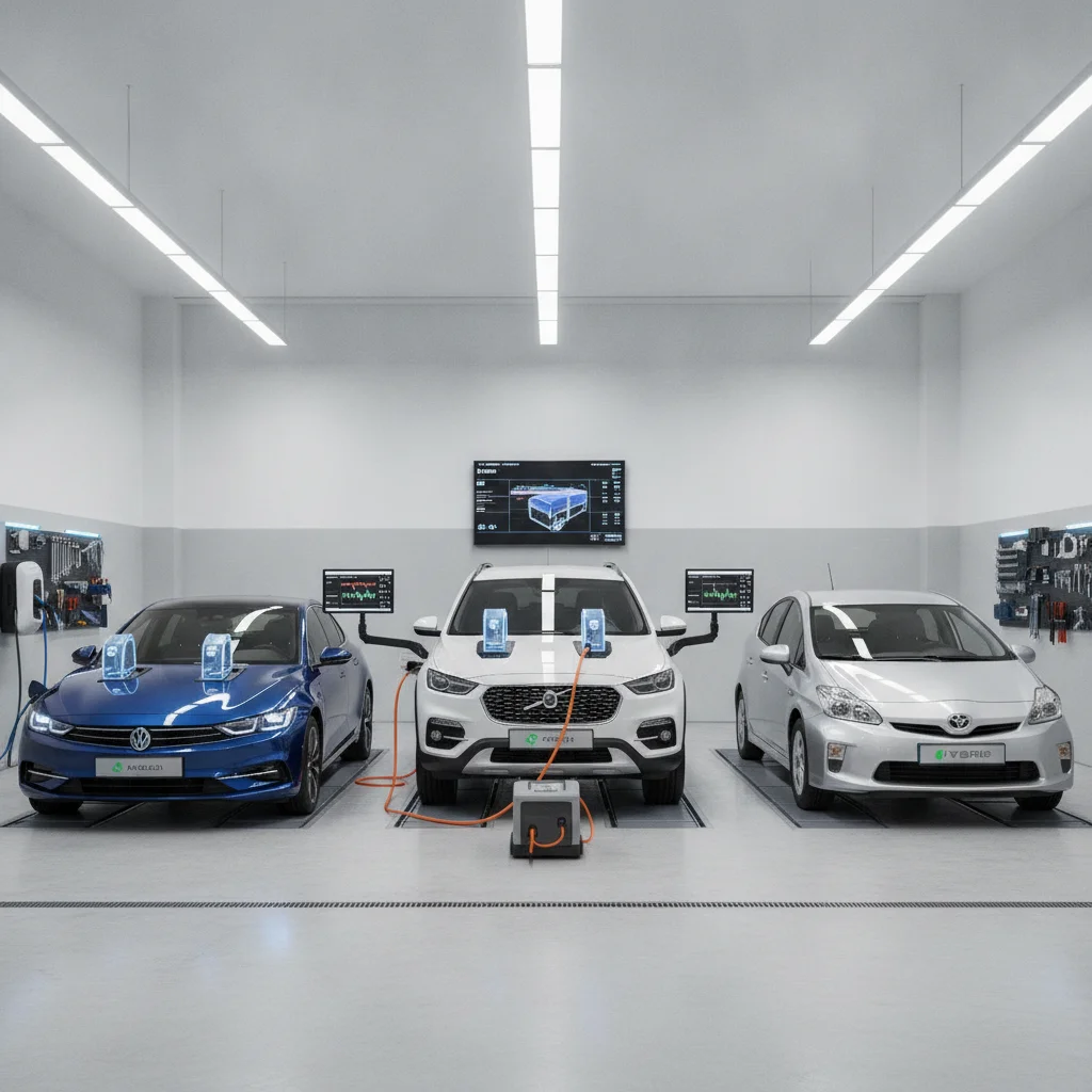 Maintenance Differences Between BEVs, PHEVs, and HEVs Over Time