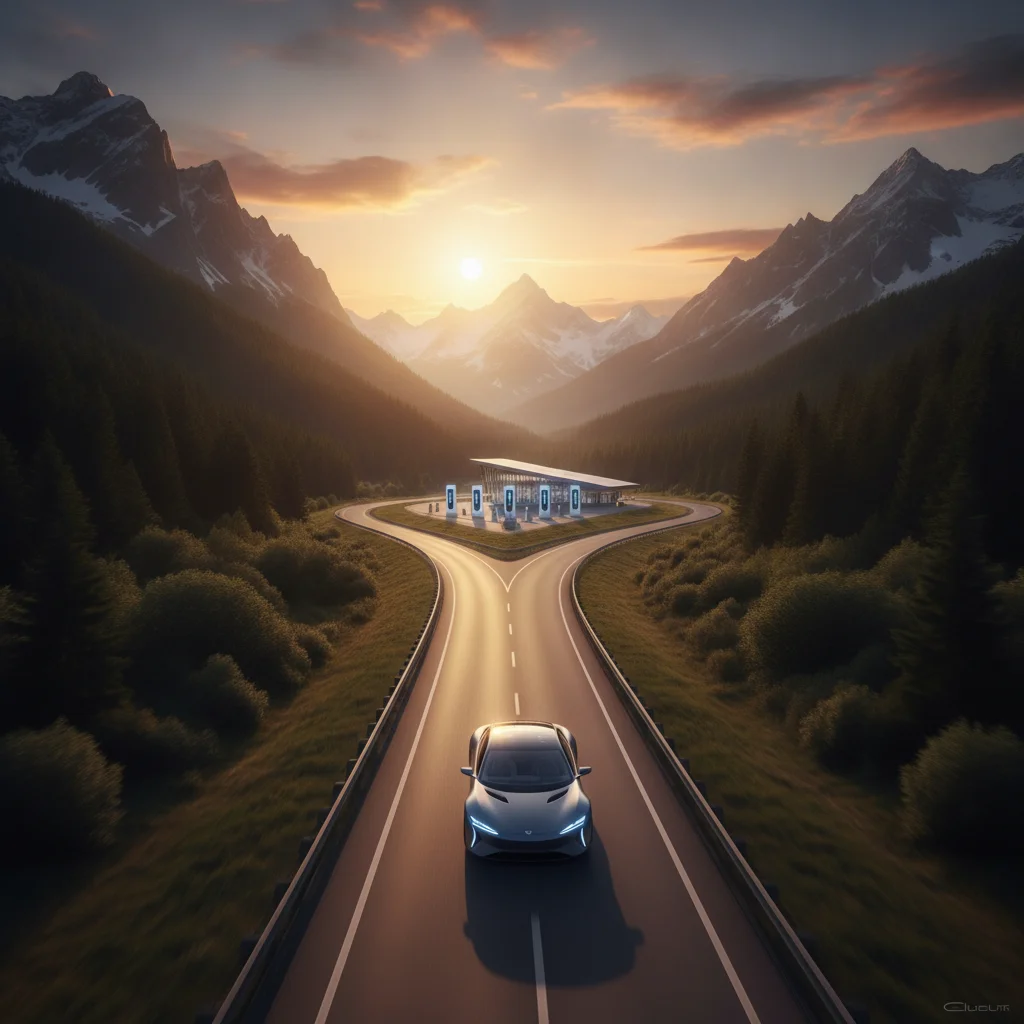 Maximizing EV Range on a Long Road Trip