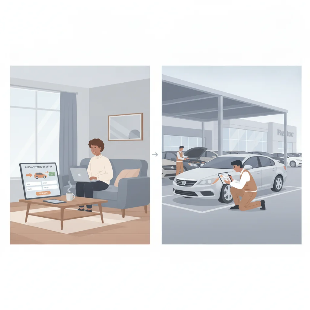 Online Trade-In Offers vs. In-Person Dealer Appraisals