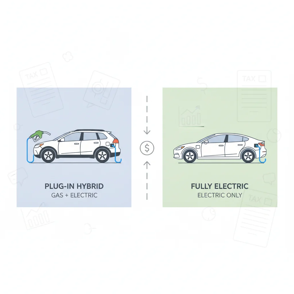 Plug-In Hybrid vs. Battery Electric: How the Tax Credit Treats Each Differently
