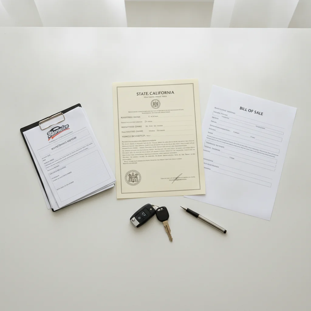 Preparing Paperwork for a Dealer Trade-In vs. a Private Party Sale