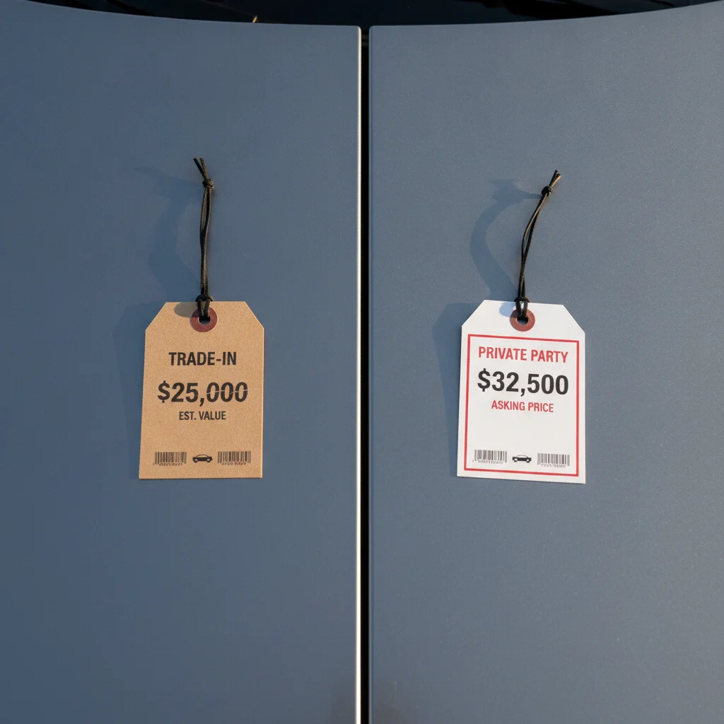 Private Party Value vs. Trade-In Value: The Difference That Costs Sellers Thousands