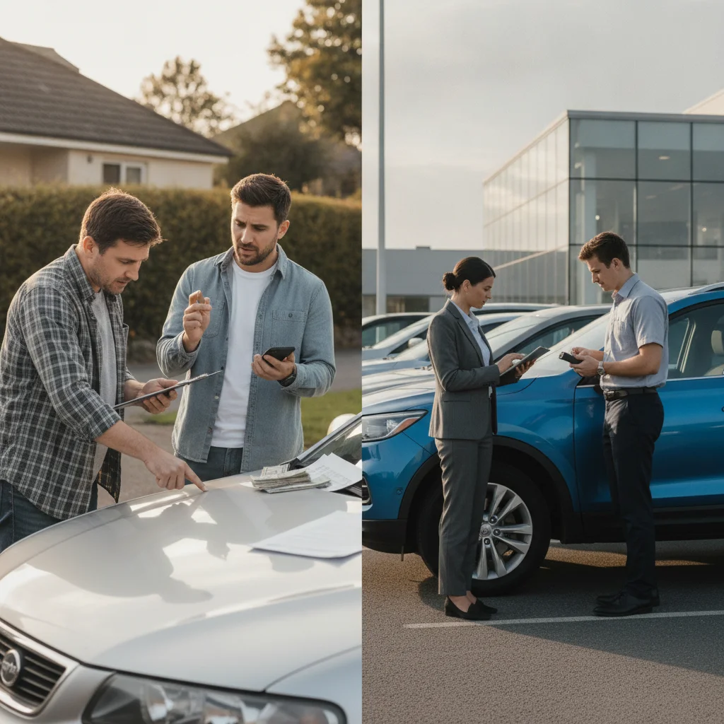 Private Sale vs. Dealer Sale: How Each Channel Exposes You to Depreciation Differently