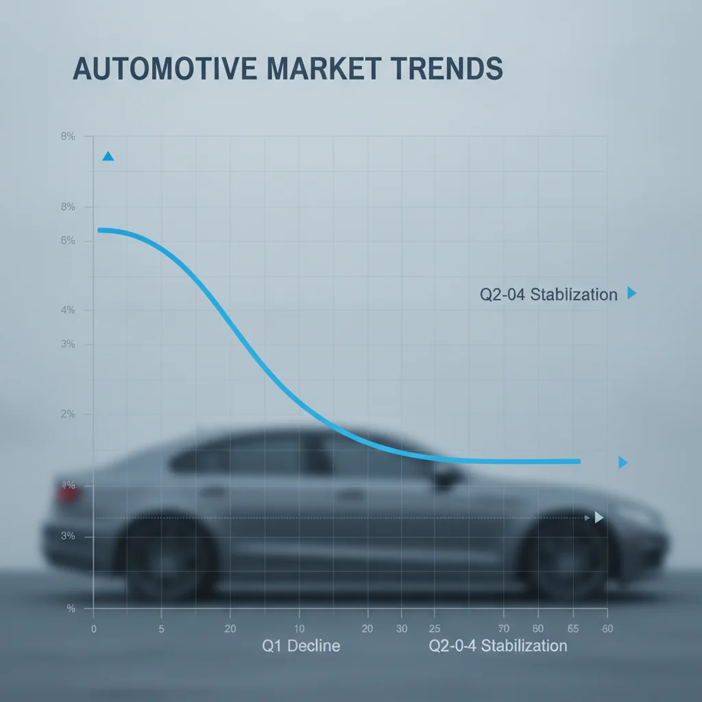 Graph illustrating a vehicle depreciation curve with steep early decline and gradual flattening over five years