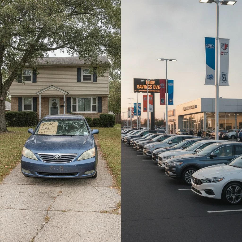 Private Seller vs. Dealership: Choosing the Right Place to Buy Used