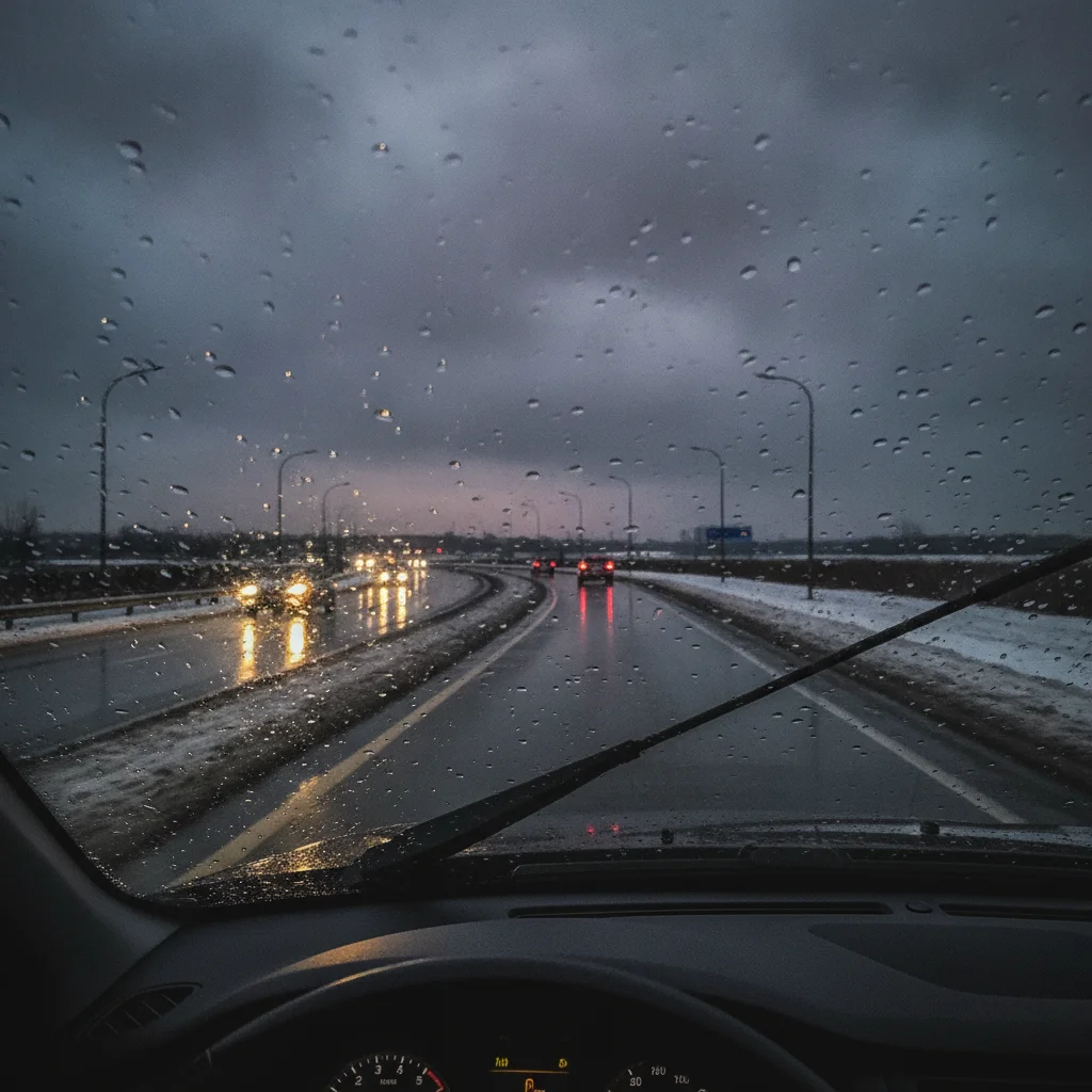 Rain, Ice, Black Ice, and Slush: Adjusting Your Drive for Each Surface